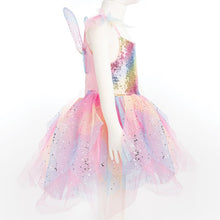 Charger l'image dans la galerie, Robe et ailes de fée arc-en-ciel