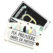 Charger l'image dans la galerie, Milestone Baby cards Première année - cartes illustrées