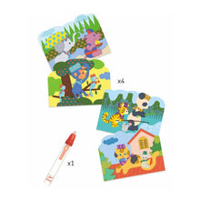 Charger l'image dans la galerie, Coloriage magique DJECO caché dehors