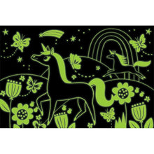 Charger l'image dans la galerie, Puzzle PHOSPHORESCENT Licorne 100 pc