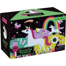 Charger l'image dans la galerie, Puzzle PHOSPHORESCENT Licorne 100 pc