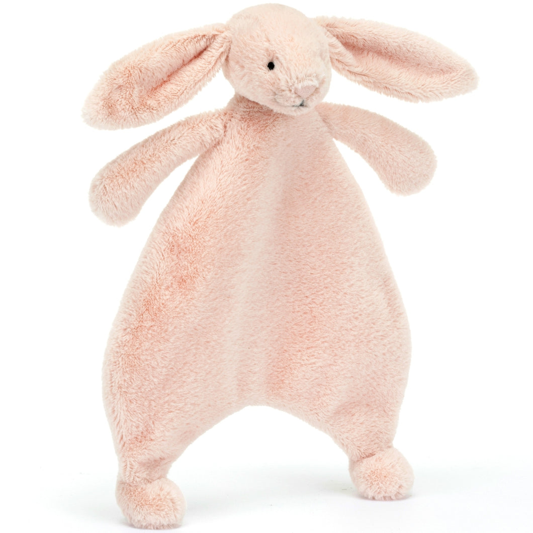 Doudou plat Lapin Comforter Blush Jellycat