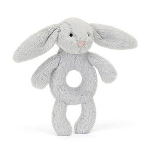 Hochet Lapin Bashful Silver Jellycat