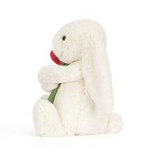 Charger l'image dans la galerie, Cream Bunny With Rose Jellycat
