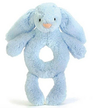 Charger l'image dans la galerie, Hochet Lapin Bashful blue Jellycat
