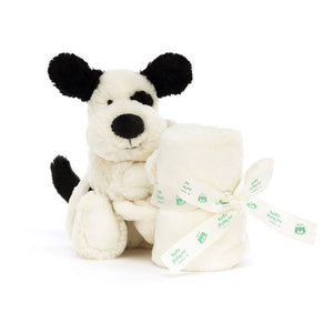 Doudou chiot noir & blanc Soother Jellycat