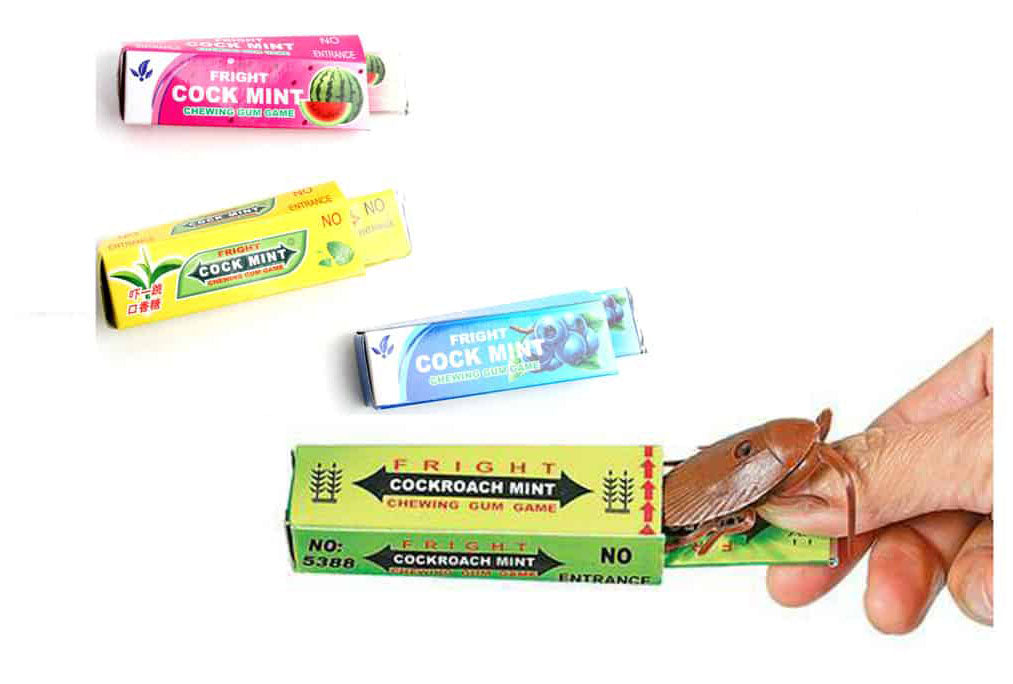 Chewing gum à insecte