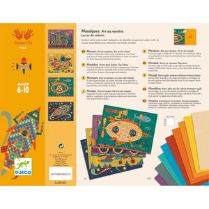 Coffret mosaïques DJECO Les as du volant