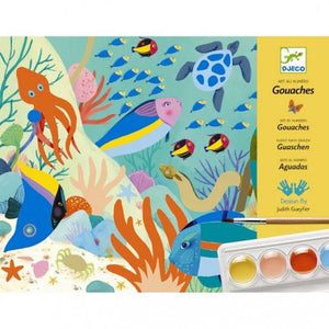 Peinture Gouaches Naturel Worlds Djeco