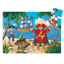 Charger l&#39;image dans la galerie, Puzzle 36 pc le pirate et son trésor Djeco

