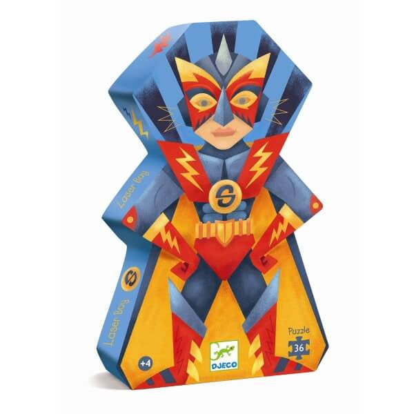 Puzzle 36 pc Laser Boy Djeco