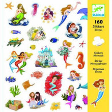 Charger l&#39;image dans la galerie, 160 stickers Sirènes Djeco
