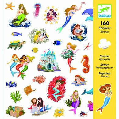 160 stickers Sirènes Djeco