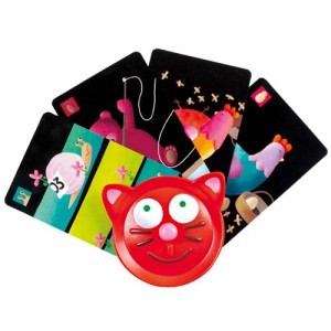Porte cartes chat DJECO