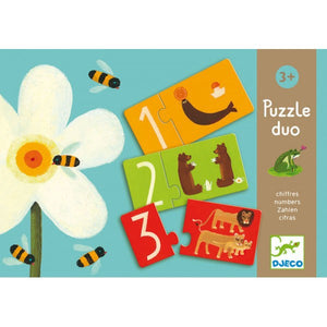 Puzzle Duo Chiffres DJECO