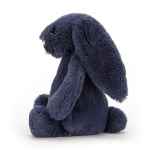 Charger l&#39;image dans la galerie, Lapin Bashful Navy Medium Jellycat
