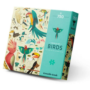 Puzzle 750 pc Monde des Oiseaux